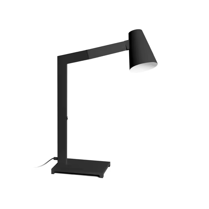 Kobi - Lámpara de Mesa de metal Negro - 1