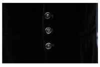 Camisa De Cuello Yuan Slim Fit En Veludo Estilo Coreano Moda Casual Para Hombres Abrigo Boutique Canario Nueva Version - details 17