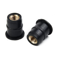 10PCS Juntas De Goma Para Tornillos Y Tornillos De Pantalla De Motocicleta Universal Accesorios De Motocicleta De Latón Y Goma - details 2