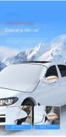 Cubierta De Parabrisas Para Coche Impermeable Protector Solar Magnético Cubierta Frontal De Ventilación Automóvil - details 7