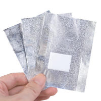 50Pcs Aluminio Con Pads De Algodón Para Eliminar Esmaltes De Uñas Gel UV Herramienta De Eliminación De Esmaltes De Uñas Conveniente - details 1