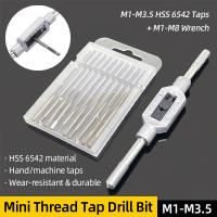 Mini Herramienta De Tapping Metrิกa HSS 6542 Taladro De Hilo Recto M1-M3.5 Abrazadera Ajustable De Tapping Herramienta De Perforación M1-M8 Para Metalworking - details 0
