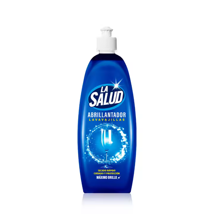 Abrillantador Lavavajillas LA SALUD. Brillo y protección, seca más rápidamente la vajilla, dejando un resultado brillante y libre de manchas de agua y cal. - 1