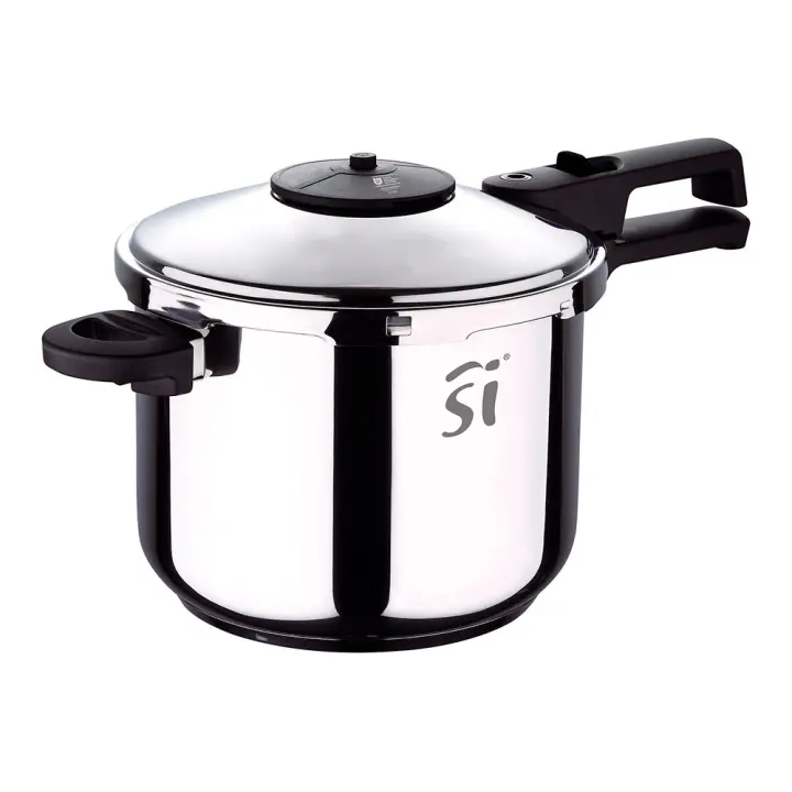 Olla a presión ø22cm 6l acero inoxidable creta sg-1523 san ignacio - 1