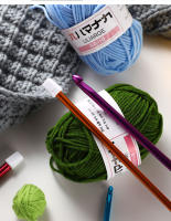 Juego De 11 Piezas De Gancho De Crocheteo Africano/Tunisiano Herramientas De Costura DIY Multicolor Aluminio 2.0-8.0MM - details 8
