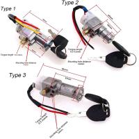 Cerradura De Batería Para Bicicleta Eléctrica Con 2 Llaves Encendido Y Apagado Universal Para Scooter Y Motocicleta Accesorios De Alta Performance - details 0