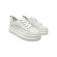 Eva Zorteon - Zapatillas deportivas mujer piel con cuña interior. - details 0