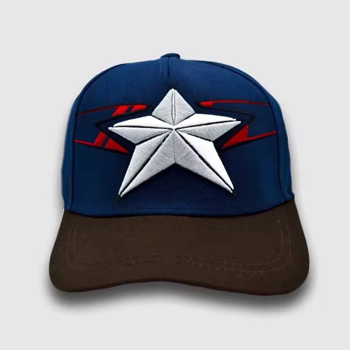 Gorra béisbol de AVENGERS para niño. Producto oficial con licencia de MARVEL.  Símbolo bordado,  55-60cms. - 1