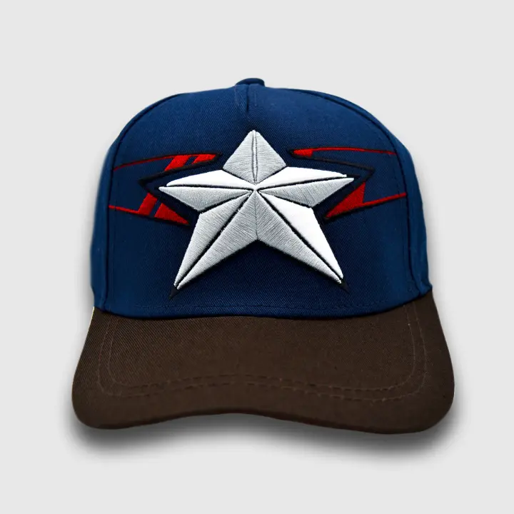 Gorra béisbol de AVENGERS para niño. Producto oficial con licencia de MARVEL.  Símbolo bordado,  55-60cms. - 1