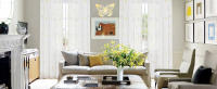 Cortinas Sheer De Mariposa Dorada Doble Capa Románticas Para Sala De Estar Dormitorio De Niñas Decoración De Ventanas Técnica Tejida Material 100% Poliéster - details 0