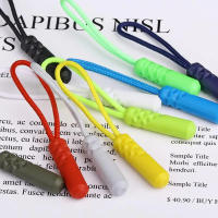 10pcs Cremalleras De Colores Con Tiradores Reemplazo De Etiquetas Cuerda Para Maletas Tent Backpack Fijador De Cremalleras Roturas - details 4