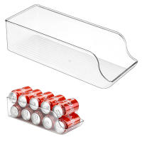 Organizador De Almacenamiento Para Botellas De Bebida En Plástico Dispensador De Soda Pop Contenedor Para Nevera Y Almacenamiento En La Cocina - details 0