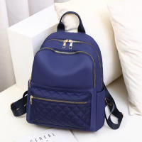 Mochila De Oxford Impermeable Para Mujer 2024 Negra Gran Capacidad Con Cierre De Cremallera Estilo Casual Para Viajes Y Escuela - details 4