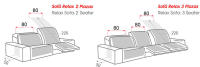 MAXIFUNDAS FUNDAS DE SOFA & CHAISE LONGUE - Funda Cubre Sofá Acolchado Relax Slam: Protección Impermeable y Antideslizante para Sofás de 2 y Sofás 3 Plazas - Funda Sofá Antideslizante y Protección total a tu Sofa - Funda Sofá Made in Spain - details 1