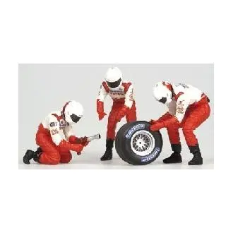 MINICHAMPS 1/43 PIT STOP TOYOTA 2002 REGLA DE INTERCAMBIO DE TRÁ NSITO-343100063 - 1