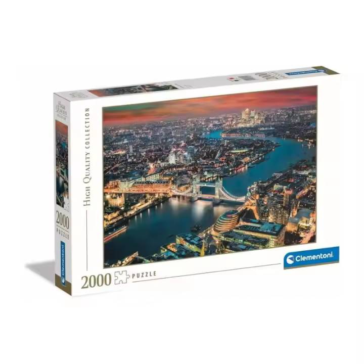 PUZZLE 2000 PIEZAS LONDON AERIAL VIEW DE CLEMENTONI - 1