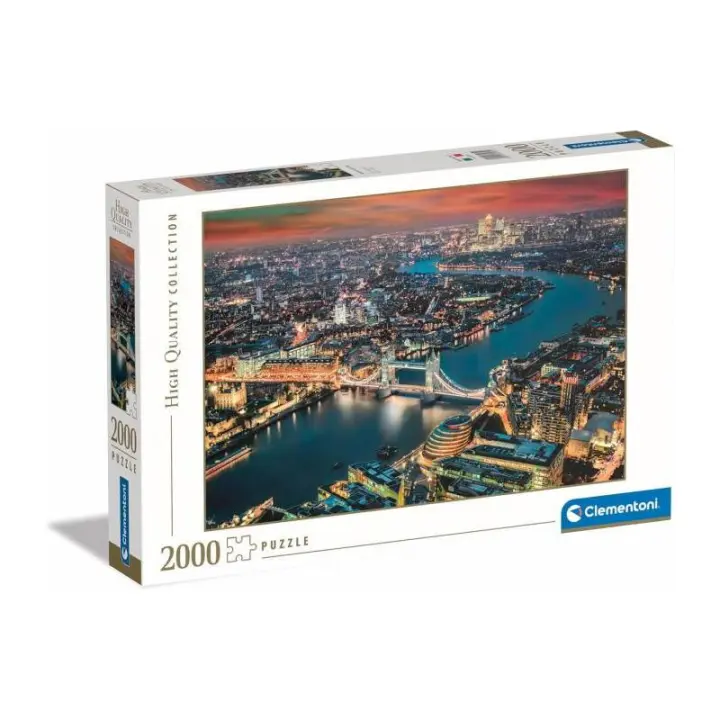 PUZZLE 2000 PIEZAS LONDON AERIAL VIEW DE CLEMENTONI - 1
