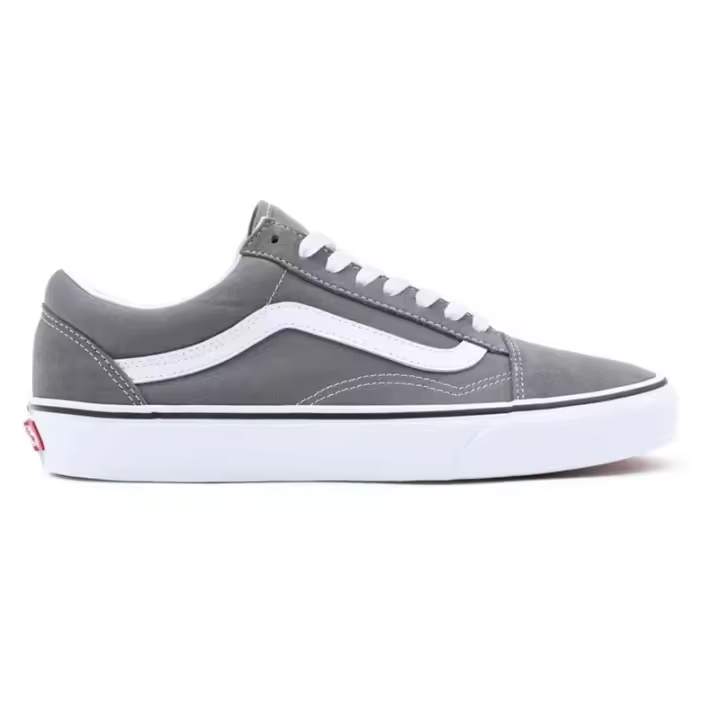 Zapatillas Vans Grises Old Skool Pewter-Truwhite - 1