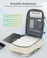 Mochipa de viaje para Mujer, mochipa Grande de viaje homologada para Vuelo para Vueling, EasyJet, mochipa impermeable para portátil de pulgadas Mochipa De Trabajo mochipa de viaje para hombre Zapatos y Puerto USB - details 1