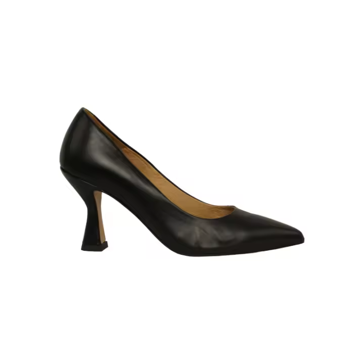 salon tacon geomerico altura 7cm en piel de curticion vegetal modelo lavie - 1