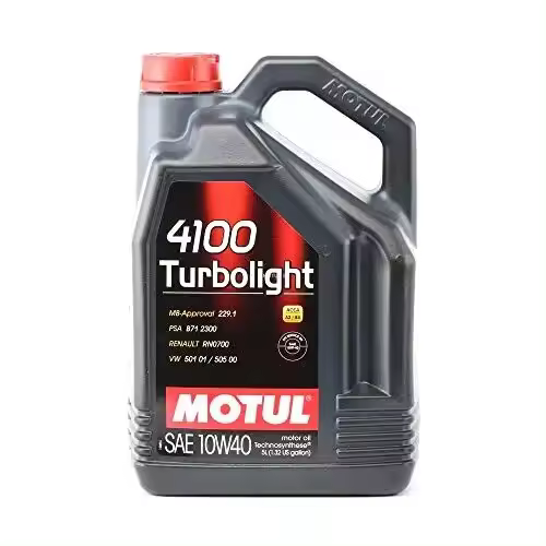 MOTUL 100357 4100 turbolight 10 W-50 de 40, 5 L - 1