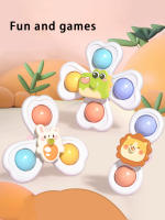 Juguete De Baño Para Niños Juego De Puzzle Rotativo Divertido Con Ventosa De Succión Para Ducha Juguetes Interactivos De Agua - details 1
