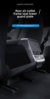 Cubierta De Ventilación Central Trasera Para Tesla Model 3 Highland 2024 Accesorios Interiores De Estilo Para Coche Material Fibra De Carbono Imitada - details 0