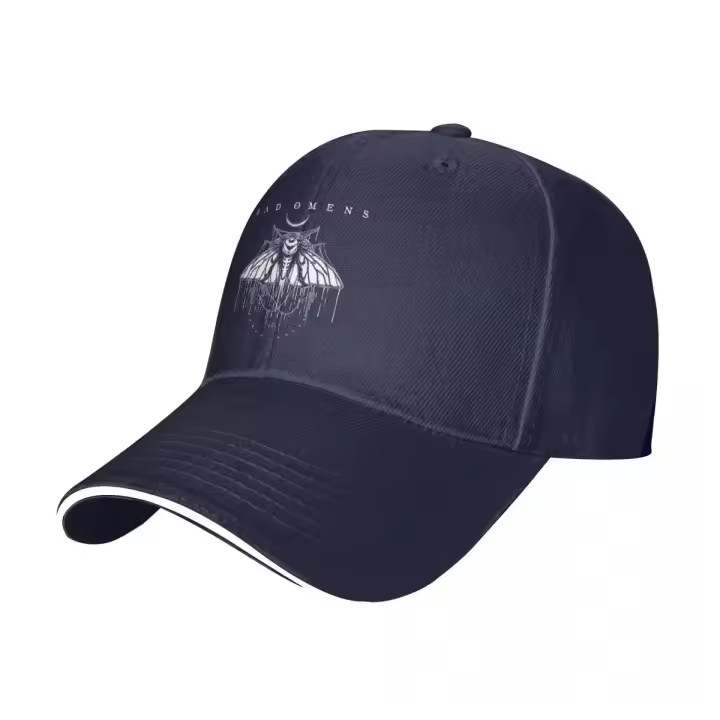 Gorro De Béisbol Unisex Bad Omens Con Gráfico De Mariposa Divertido Protección Solar Estilo Hip Hop Metalcore Hardcore Polyester Dad Hat Regalo De Viaje - 1