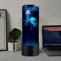 Lámpara De Noche De Medusa Con Cambios De Color Múltiples 8 Pulgadas USB Plug in Atmosphere Light Luz De Ambiente Contemporánea Para Estudio - details 2