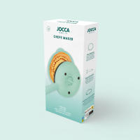 Crepera Turquesa Jocca con placa antiadherente, mango ergonómico, 3 temperaturas, 2 funciones, diámetro 21 cm y 600W de potencia. Incluye tapa/plato. Fácil de usar. Compacta y ligera. Ideal para postres y desayunos. Diseño moderno y práctico - details 2