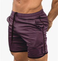 Shorts De Fitness Para Hombre Verano Gimnasio Workout Transpirables Mesh Secado Rápido Deportswear Shorts De Playa Pantalones De Correr - details 7