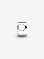 Pandora - Charm with the H Letra of the alphabet-Plata de Legislación - details 0
