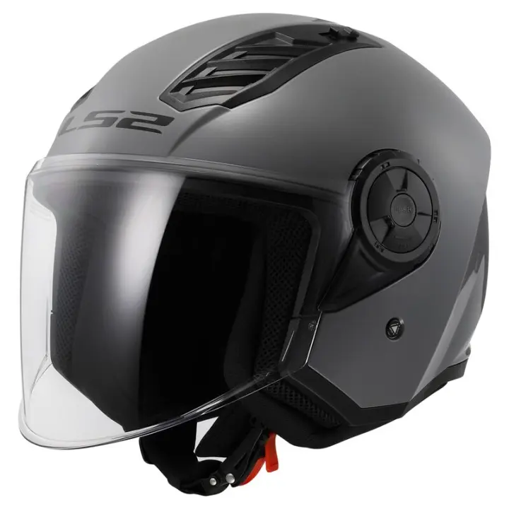 Casco jet OF616 AIRFLOW II GRIS NARDO TALLA XL - 1