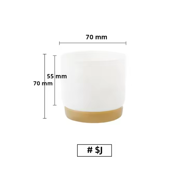 Maceta Automática De Plástico Para Plantas Pequeñas Y Suculentas Con Capa Doble Y Almacenamiento De Agua Redonda 2024 Tamaño Pequeño/Mediano/Grande - 1