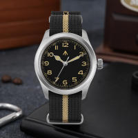 Reloj De Pulsera Militar ML08 Con Movimiento Quartz VH31 Cristal De Zafiro Doble Domada Luminiscencia Super C3 Verde 38mm Vintage - details 1
