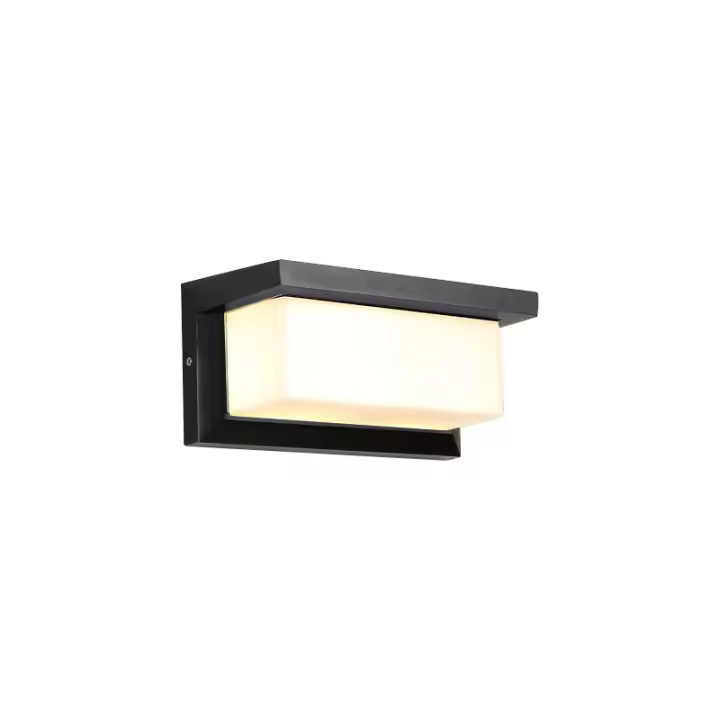 Lámpara de pared exterior LED impermeable IP66 con sensor Movimiento iluminación moderno para Porche Balcón Jardín - 1