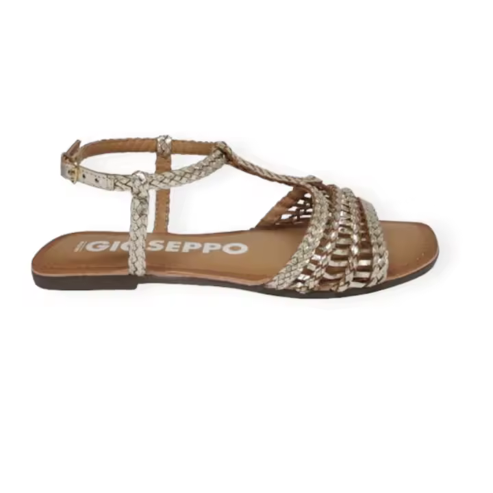 SANDALIA PARA CHICA GIOSEPPO ICARAI TRENZADO ORO - 1