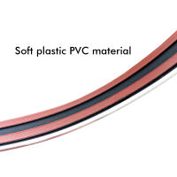 Tira De Cromo Para Coche Decoración Universal Auto Adhesiva Lateral Puerta Brillante Cinta De Estilo De Cromo Flexible - details 7