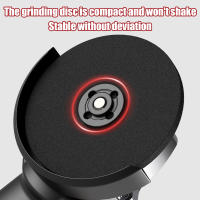 Grinder De Ángulo Eléctrico 1300W 110V 220V Máquina De Molienda Enredadera 100mm Herramienta De Polido Y Corte Para PVC - details 6