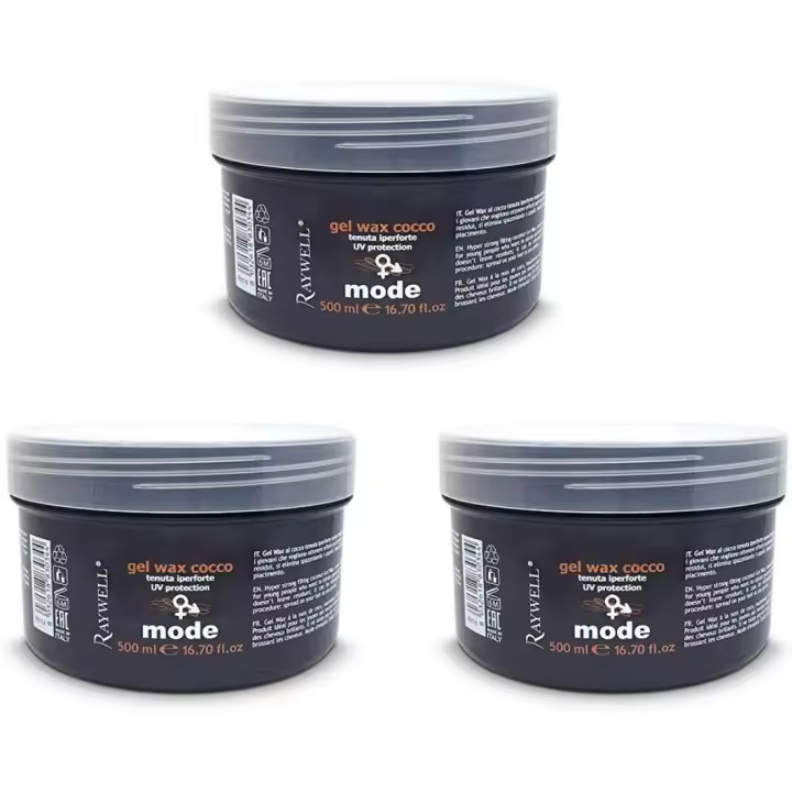 Gel Wax Coco Raywell 500ml 3UNIDADES - 1