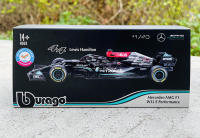 Modelo De Carrera Bburago 1:43 Mercedes-AMG W12 E Performance F1 2021 Aleación De Metal Juguete De Coche Colección Regalo Para Adultos - details 10