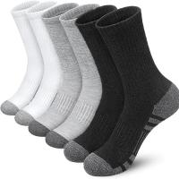 6 pares de calcetines de gimnasio al aire libre para hombre, alta calidad, cómodos, suaves, agarre al suelo, fútbol, talla grande, nuevo estilo - details 3