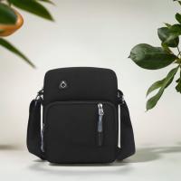 DL-30 Bolso Bandolera para Hombre de Poliéster | Ligero, Resistente e Impermeable | Diseño Compacto con Múltiples Compartimentos y Salida para Auriculares | Correa Ajustable | Ideal para Viajes, Trabajo y Uso Diario | Disponible en 5 Colores - details 4