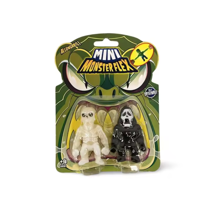 DIRAMIX - MINI MONSTERFLEX - Fantasmas, Sobrenaturales, Extraterrestres , Monstruos entre otros - Idea regalo - Coleccionable - Recomendado para mayores de 4 años - 1