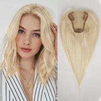 Extensiones De Cabello Humano 100% Remy Ash Gris Marrón 12 Pulgadas Recto Con Base De Encaje Para Mujeres Piezas De Cabello - details 7