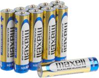 Maxell AAA Alkaline Batteries LR03 1.5V, Long-Lasting, Non-Rechargeable – 12 Blister Pack de 48 Pilas - details 0