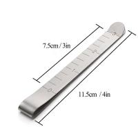 Clips De Soldadura De Acero Inoxidable Para Costura DIY Marcado De Ropa Y Forro Herramienta De Regla Para Bordado Y Costura - details 3