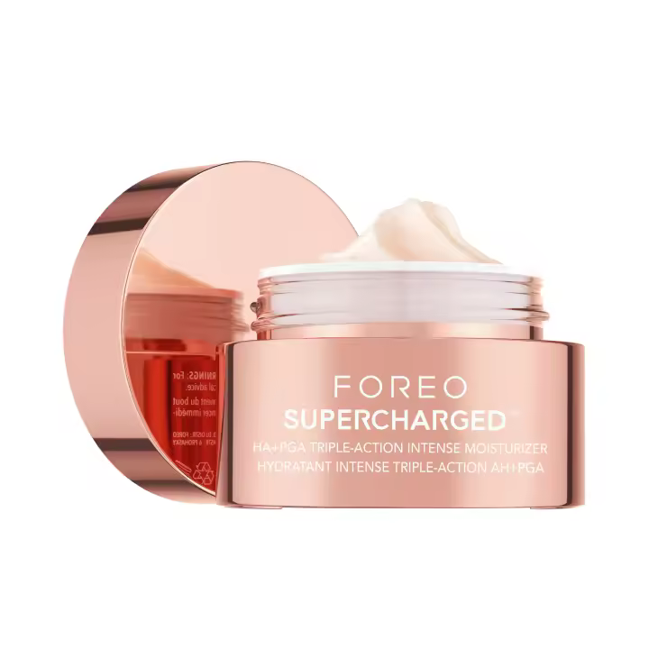 FOREO SUPERCHARGED Crema hidratante facial triple acción HA+PGA - 1