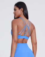 Sujetador Deportivo SHINBENE Super Nube 2.0 Con Tirantes Cruzados Y Acolchado Para Yoga Entrenamiento Y Gimnasio - details 4