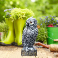 Estatua De Falso Águila Escarabajo Para Decoración De Halloween Al Aire Libre Repelente De Pájaros Para Casa Y Jardín - details 3